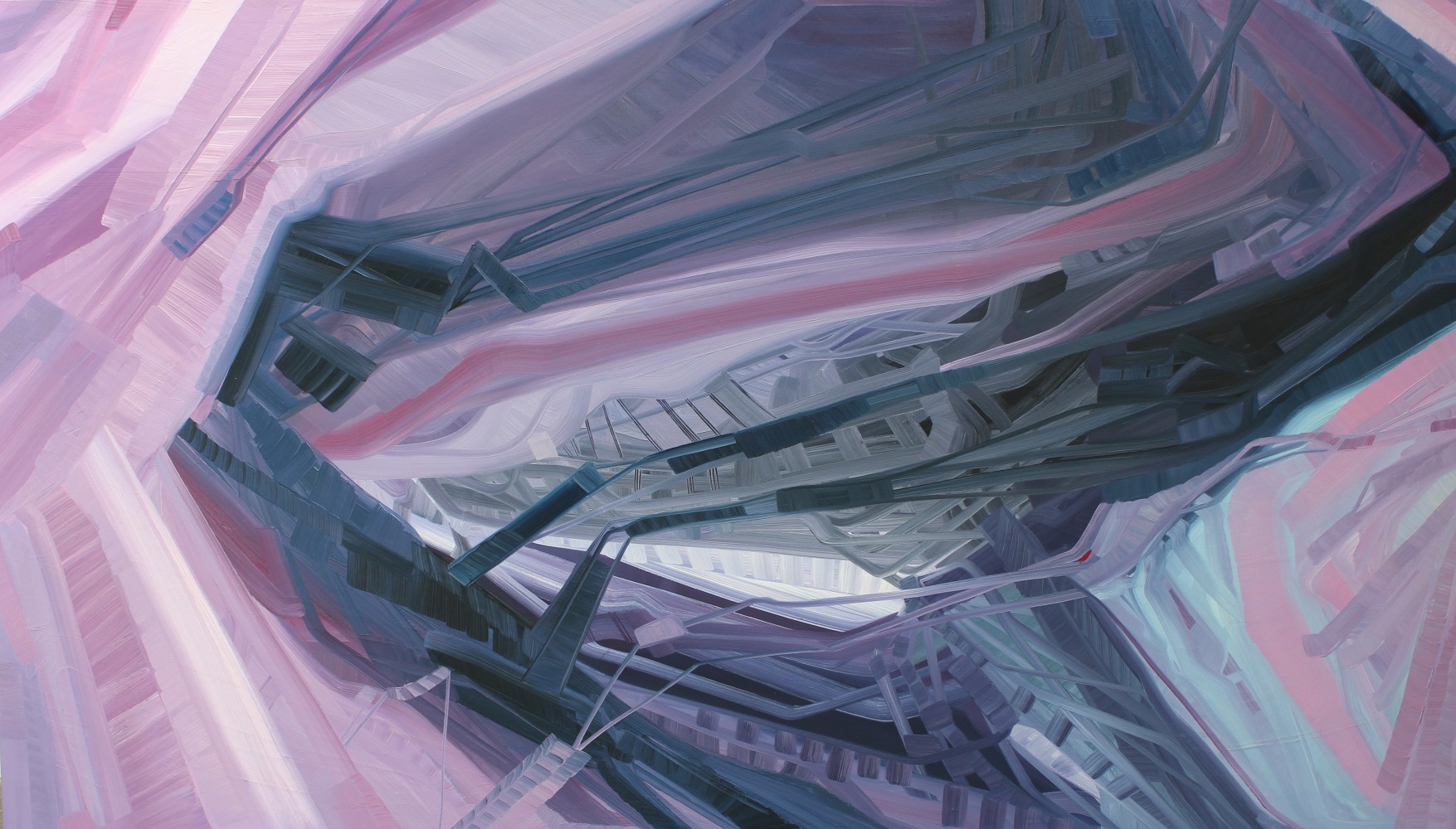 Snip Snap SNAP, 2012
Oil on canvas
48&amp;quot; x 84&amp;quot;
TG 2841