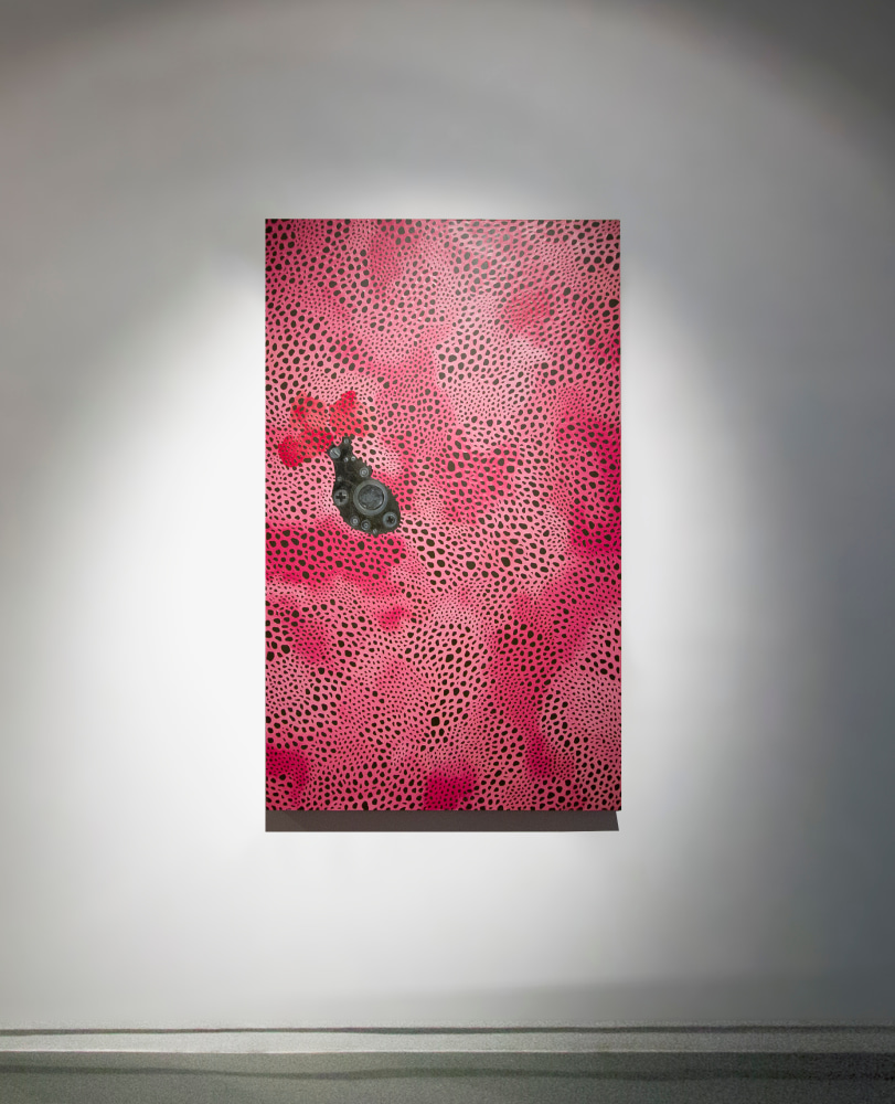 Heart (Machine), 2016
Oil on canvas
60" x 36"