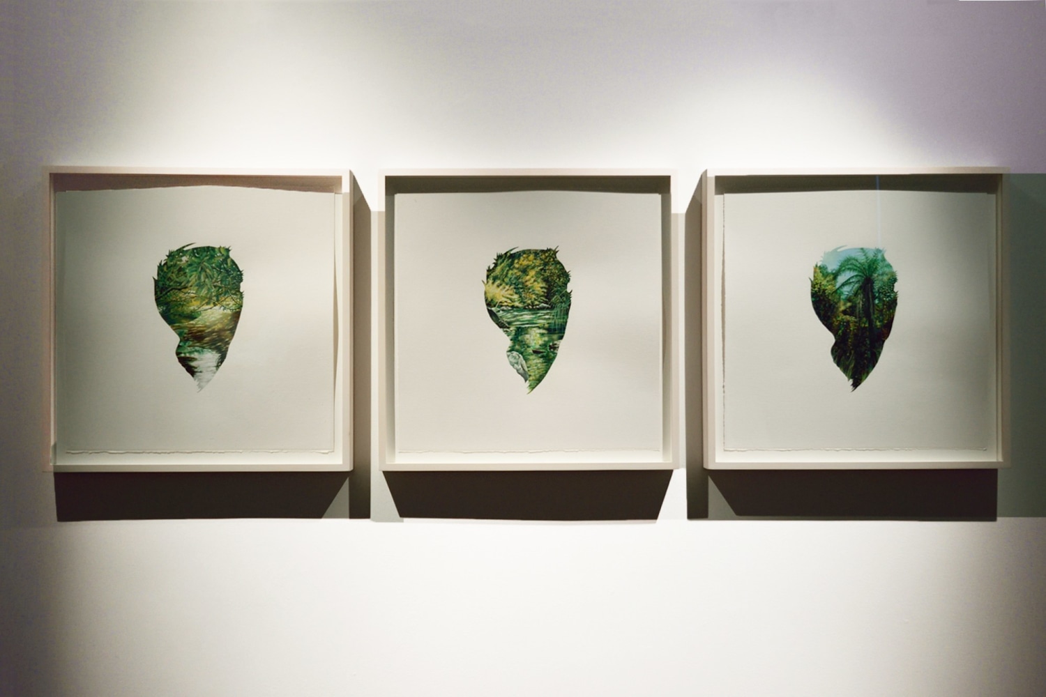 Self,&amp;nbsp;2014
Gouache on paper
20&amp;Prime; x 20&amp;Prime; (Each of 3)
TG 3493

&amp;nbsp;