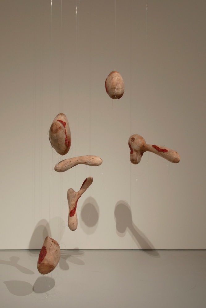 Transitions, 2003

Neem wood, silicone, fish line, gulagangi seeds

39&amp;quot; x 60&amp;quot; x 36&amp;quot;