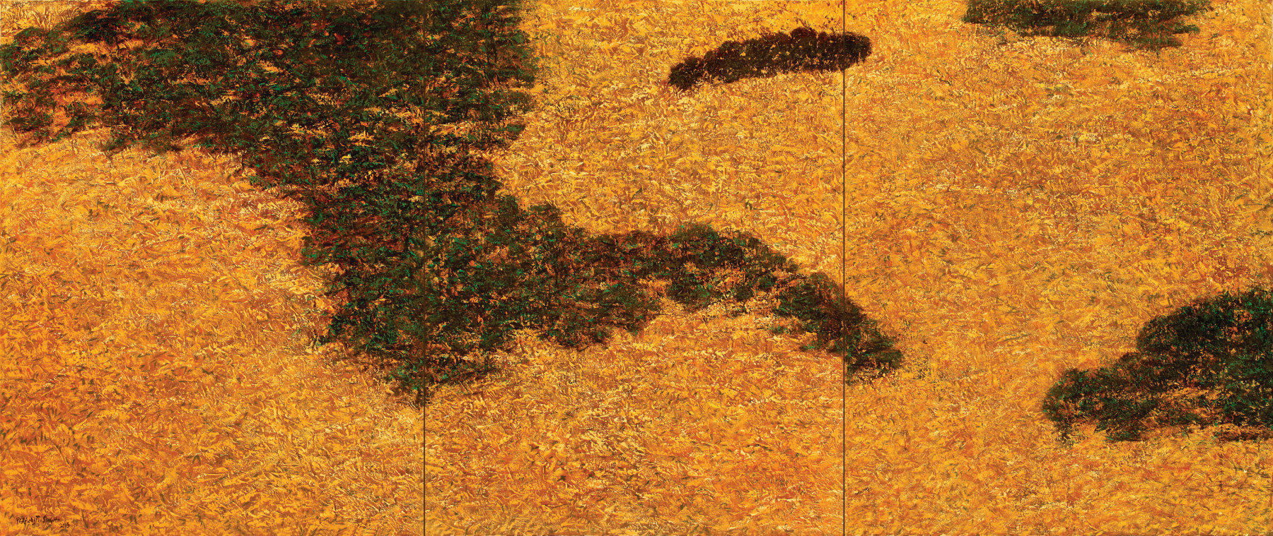 Untitled, 2013

Oil on canvas

60&amp;quot; x 144&amp;quot;

TG 3362