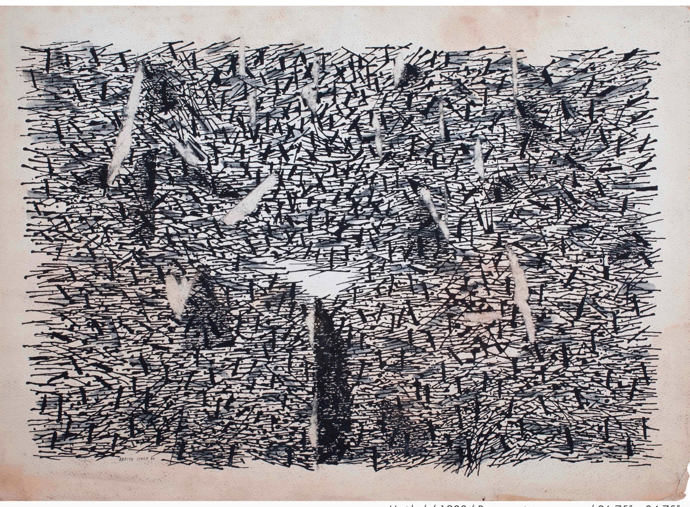 Untitled, 1980
Poster paint on paper
26 3/4" x 34 3/4"
TG 3864