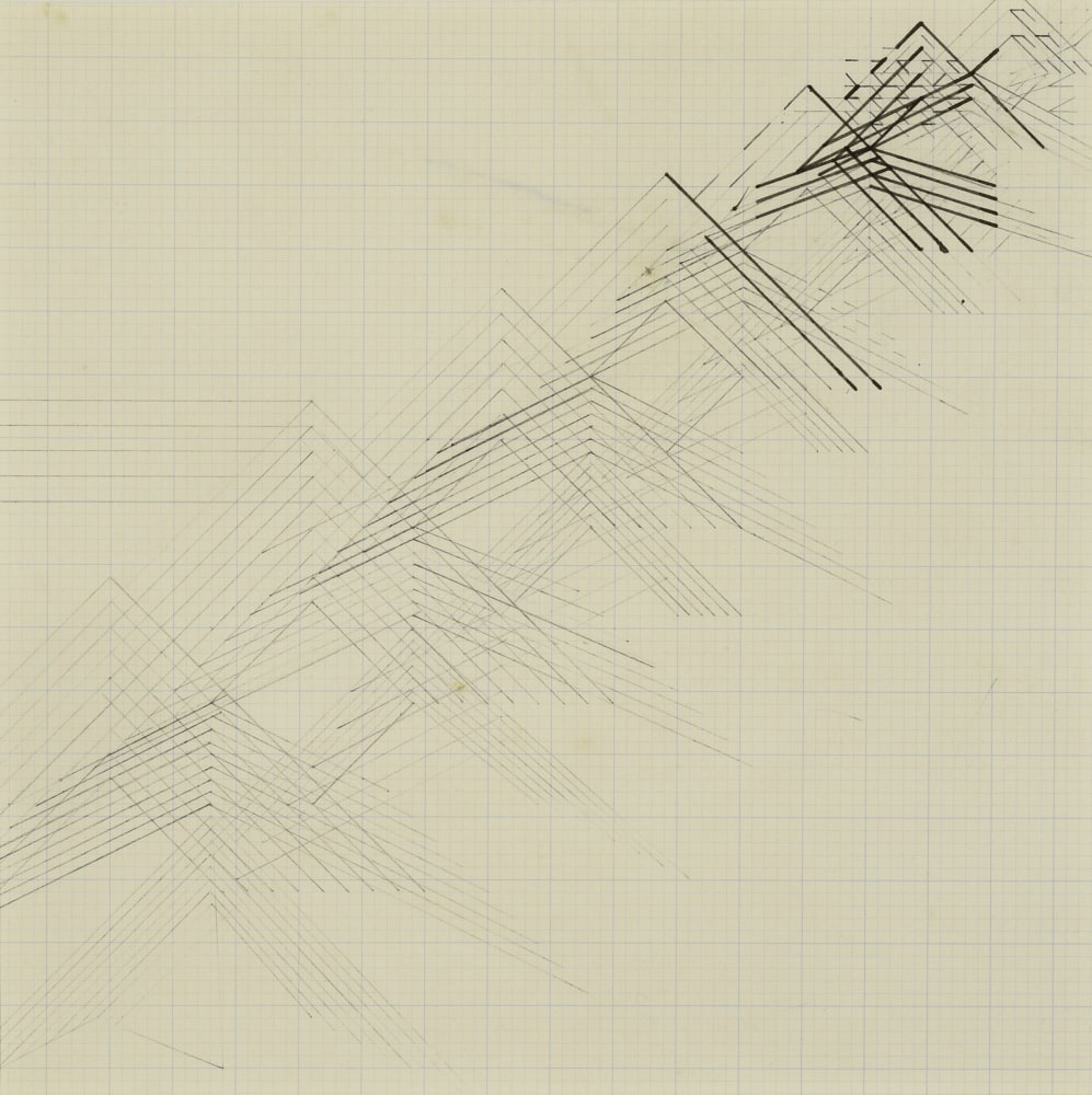 Untitled,&amp;nbsp;ca. late 1970s
Ink and graphite on paper
7&amp;quot; x 7&amp;quot;
TG 2395