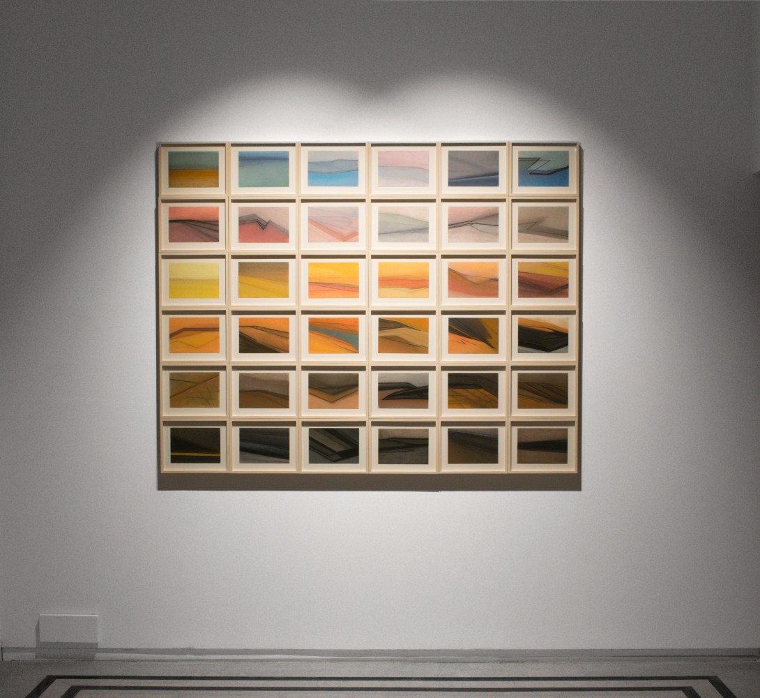 A misty beginning,&amp;nbsp;2021
Dry pastel on paper
54&amp;quot; x 67.5&amp;quot;
TG 4682