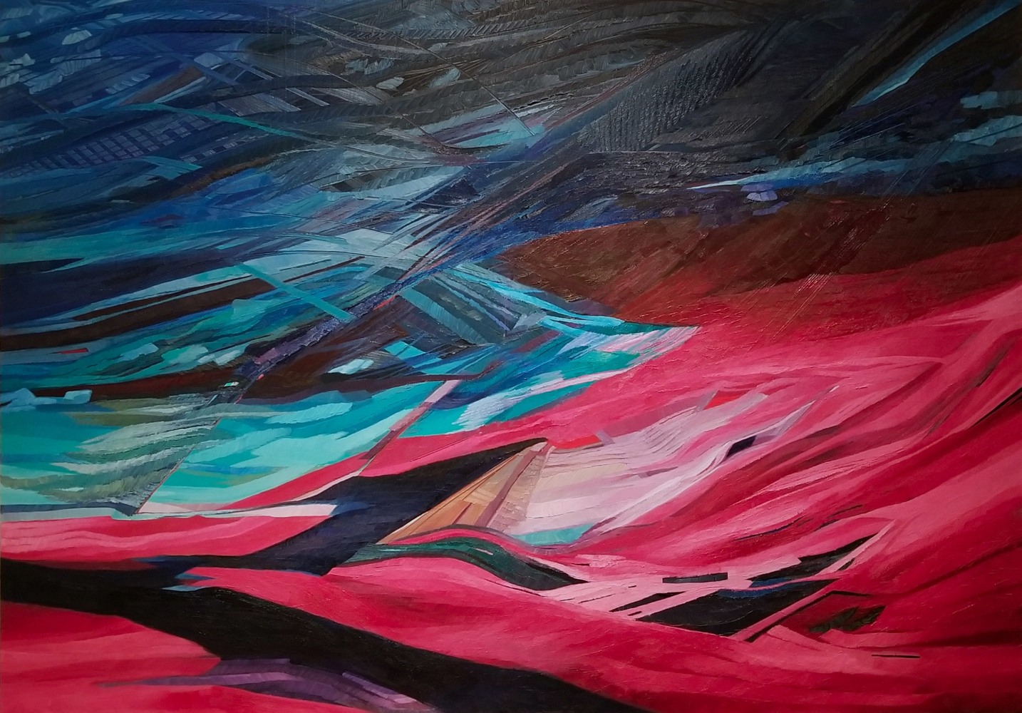 Did you know that? 2020
Oil on canvas
60&amp;Prime; x 84&amp;Prime;
TG 4272