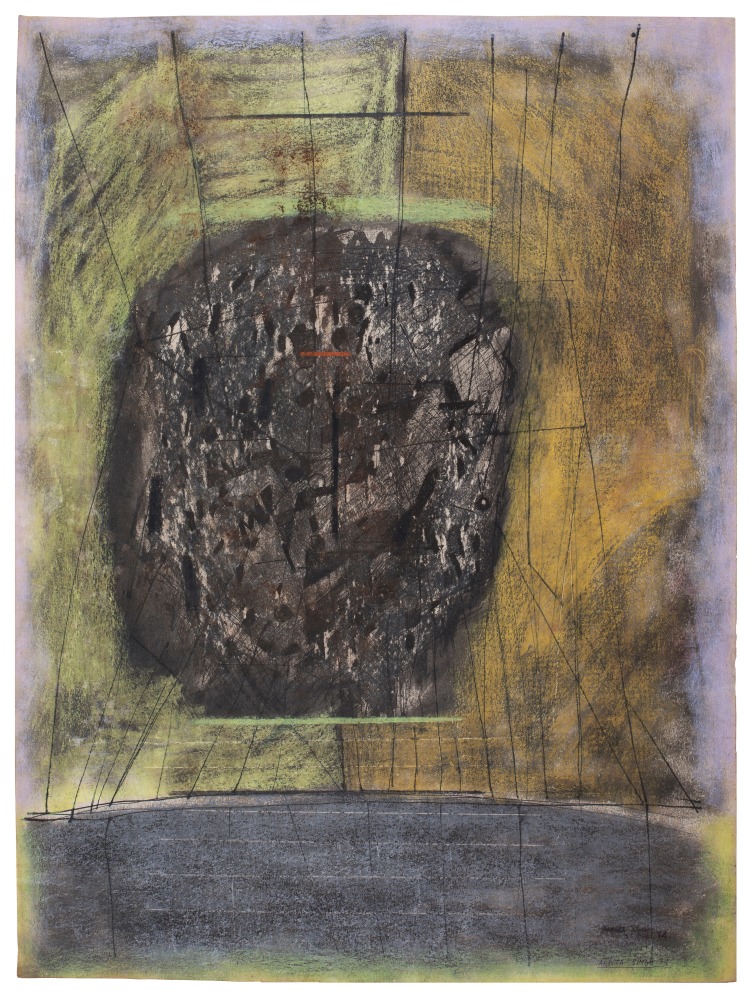 Untitled, 1974
Ink and pastel on paper
34 3/4” x 26 3/4”
TG 3836
 
