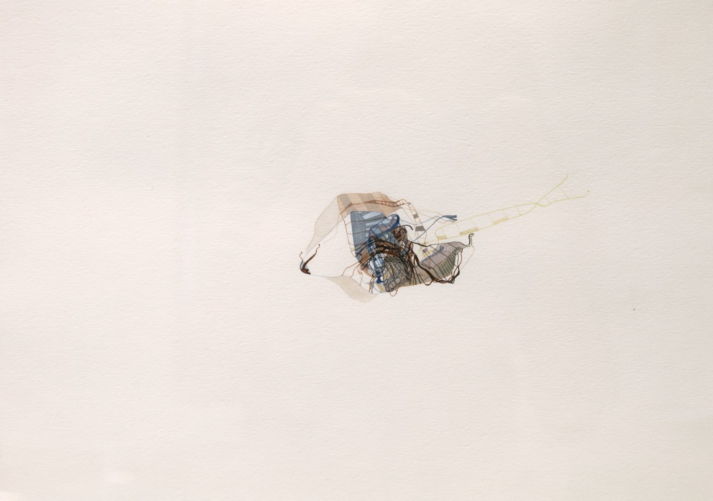 NO NOT HERE | 2001
Gouache on paper
Framed: 15” x 18.5”| Unframed: 9.5” x 13”
TG 1163