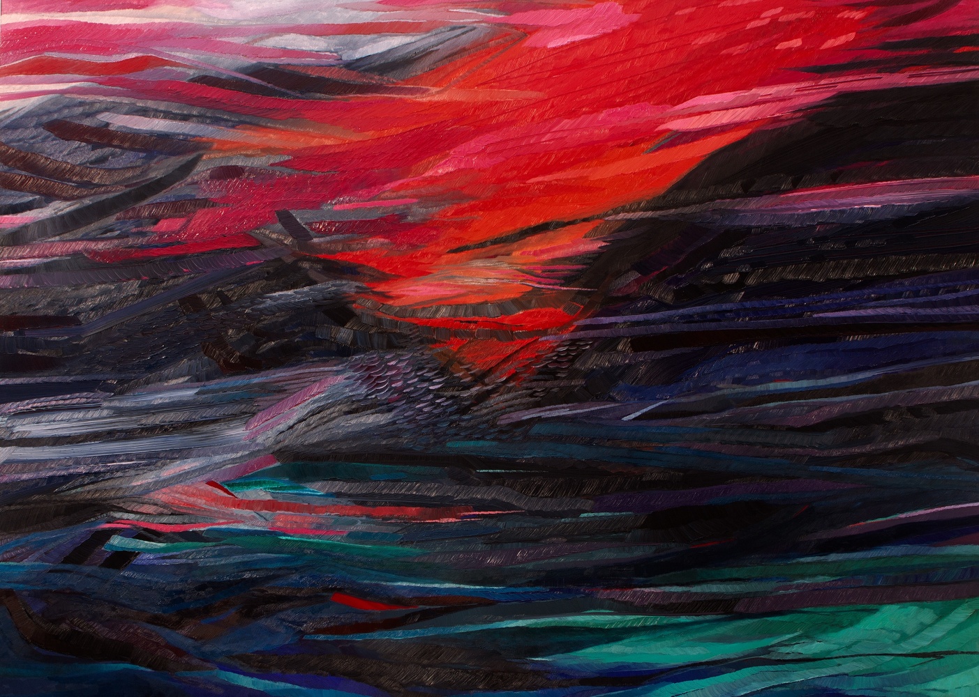 Did you see that? 2020
Oil on canvas
60&amp;quot; x 84&amp;quot;
TG 4271