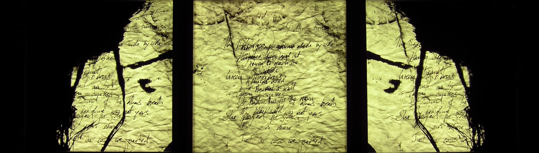 Alia Syed
1001 - Excavation Number 1, 2005
Lightbox
26 1/2" x 82 1/2"