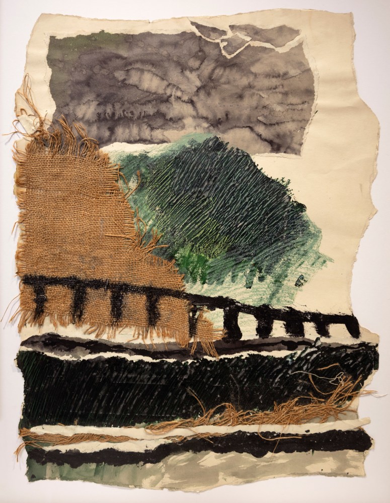 Void 1 | 1988
Acrylic, jute and paper on paper
Framed: 24.5” x 31” | Unframed: 27.5” x 21”
TG 5107