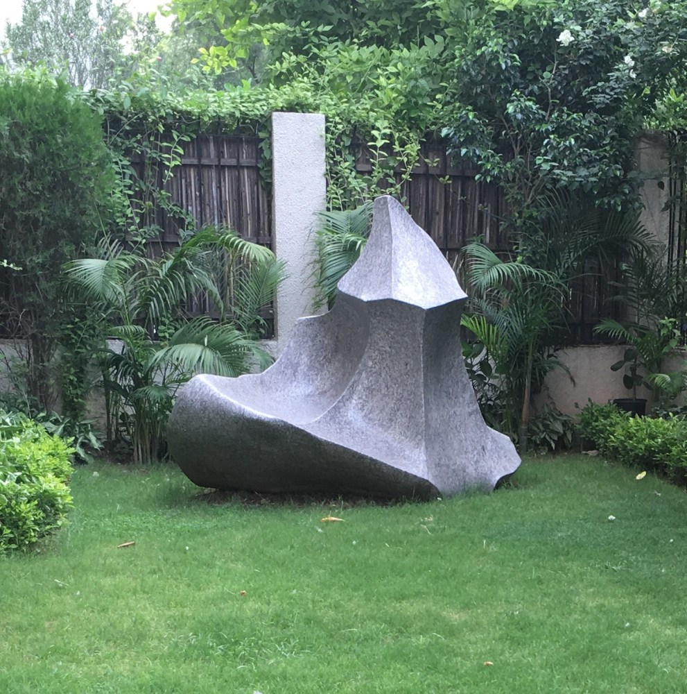 Nothing From My Hands, 2011-12
Granite
67" x 54" x 64"