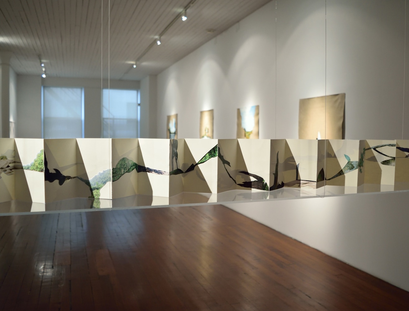 Land and Water, 2014
Collage book
5.5&amp;Prime; x 81&amp;Prime; x 4&amp;Prime;
TG 3539