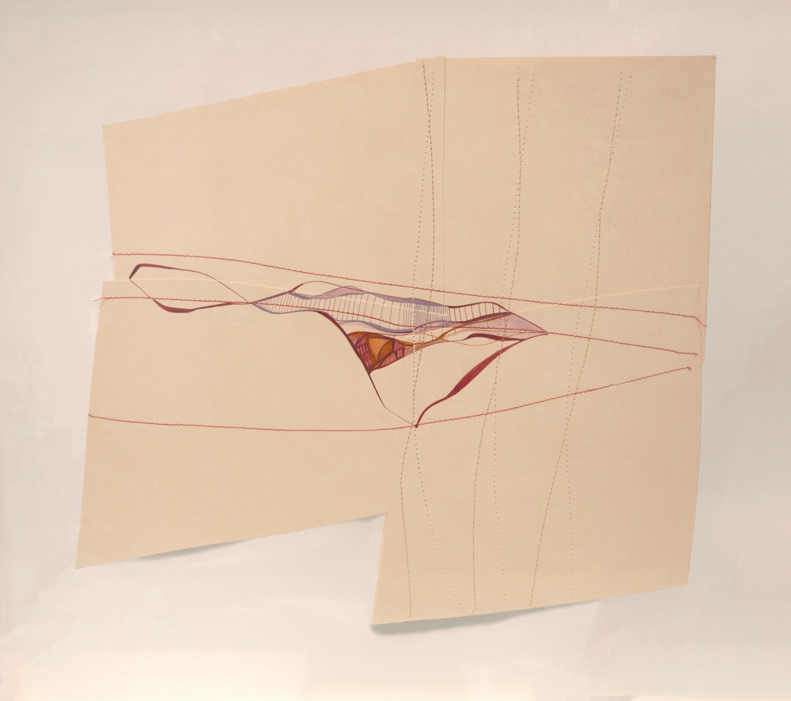 Wait, not so fast | 2005
Gouache on thread on paper
Framed: 20.25” x 22.25” | Unframed: 14.5” x 16”
TG 1243