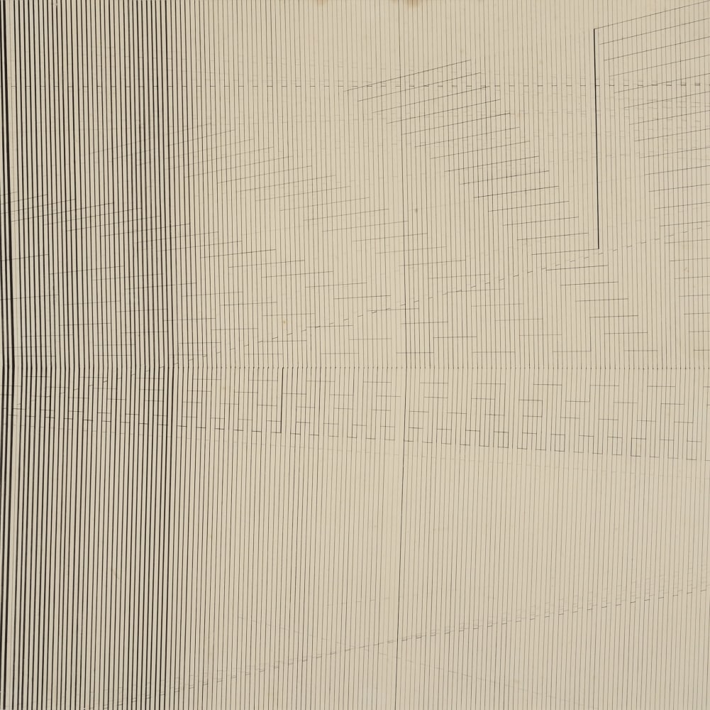 Untitled, ca. 1970s
Ink and graphite on paper
18 3/4" x 18 3/4"