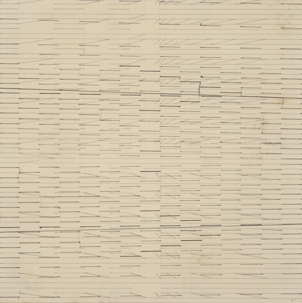 Untitled, ca. 1970s
Ink and graphite on paper
7 1/2" x 7 1/2"