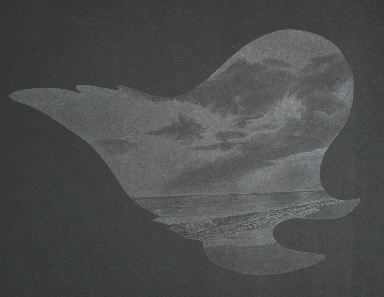 Twilight, 2016
Graphite on Paper
51 1/4" x 41 1/4"