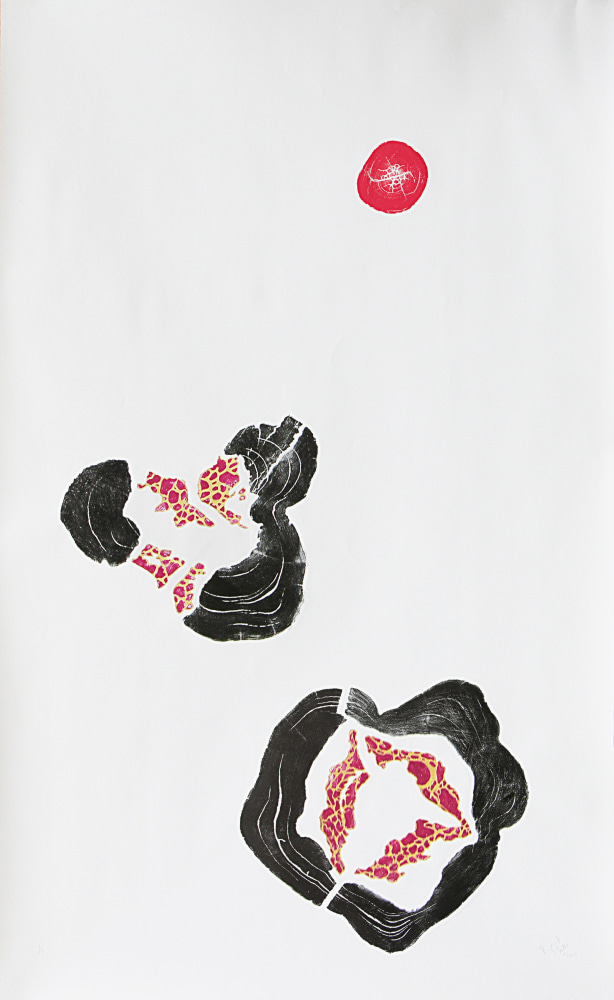 Fissure in the Stone Wall,&amp;nbsp;2007

Woodcut print

77&amp;quot; x 47&amp;quot;