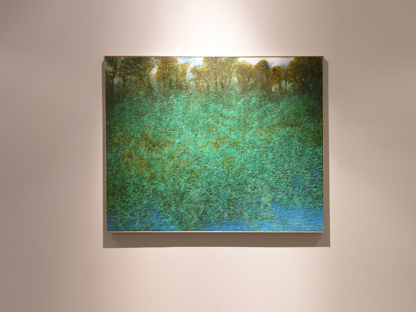 Trees on the Horizon, 2004
Oil on canvas
48" x 60"