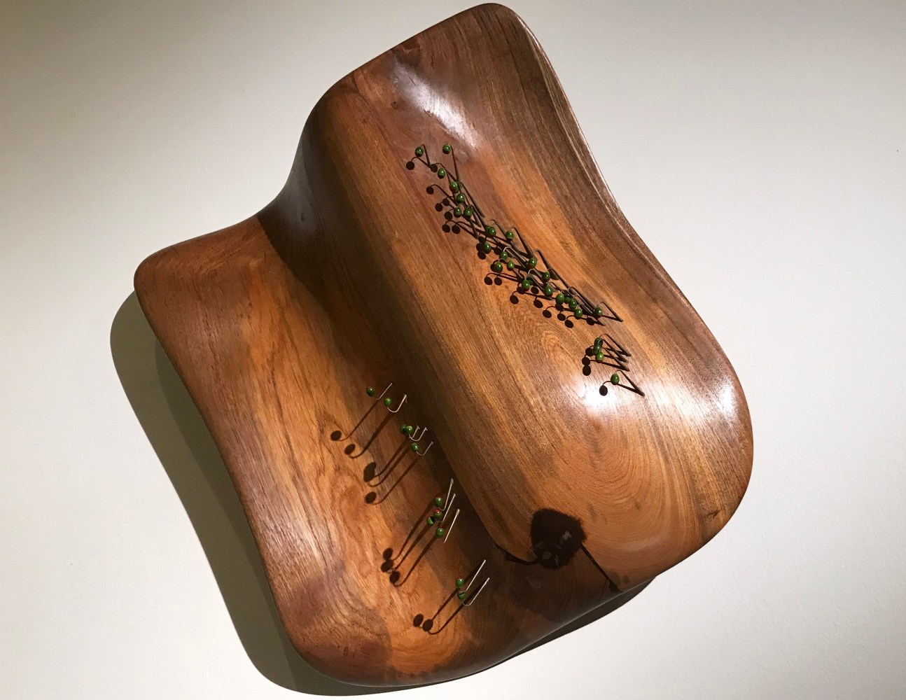 Peppercorn, 2018
Teak wood and lacquered wood
23 1/2” x 24” x 3 1/2”