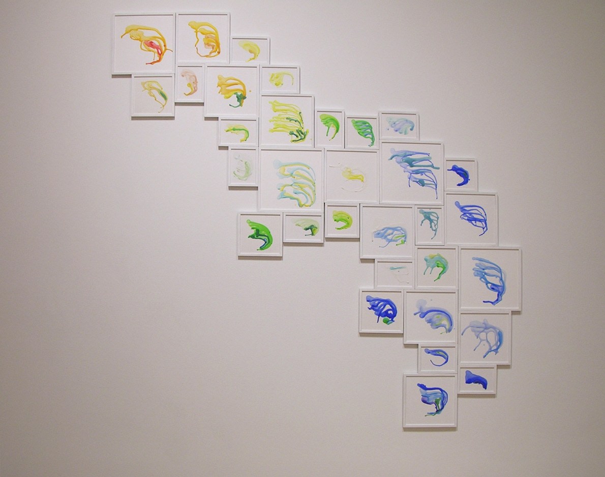 Puddle, 2008
Wax and pigments on canvas
96" x 96"