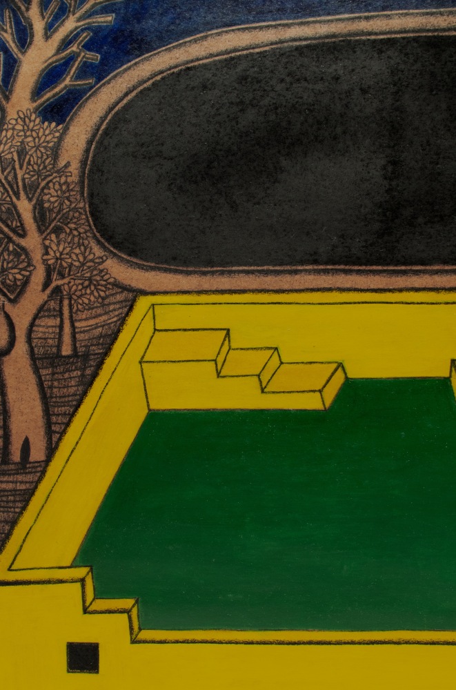 Pond under the stairs | 2023 (Detail)