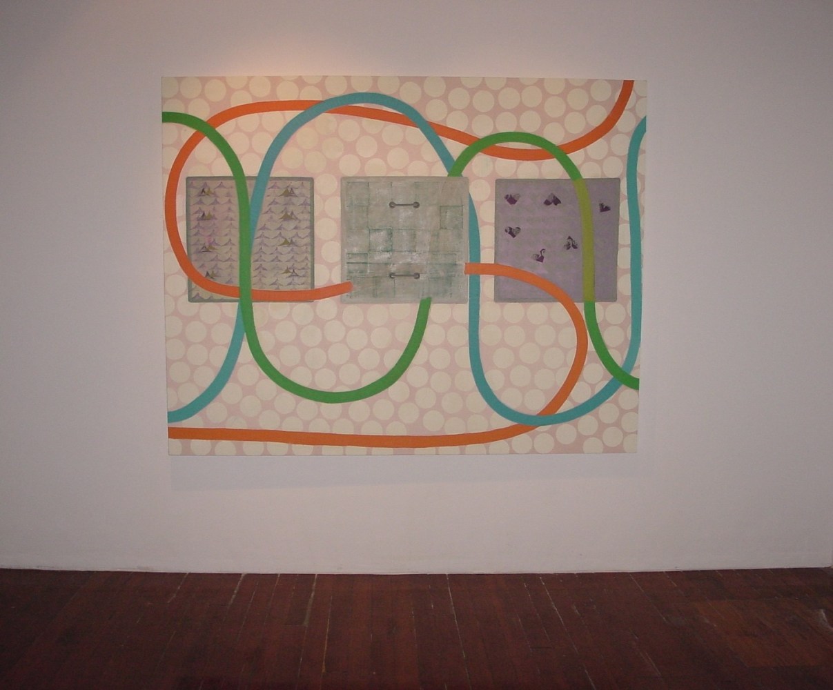 STREETS OF MY CITY, 2002
Oil on canvas
66" x 84"