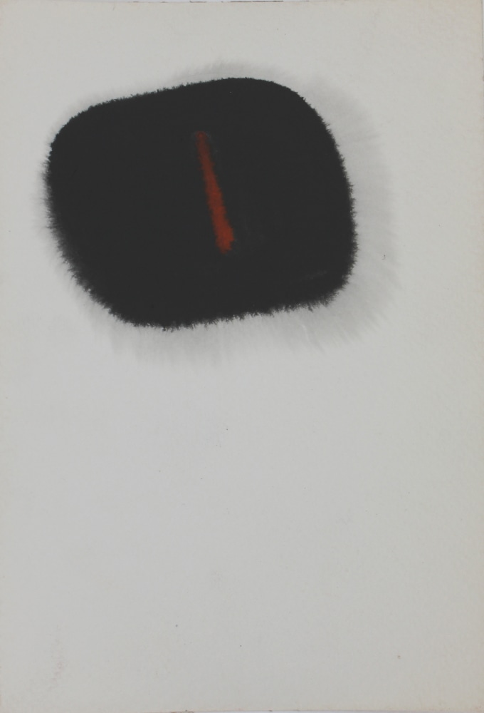 Not that way, 1996
Sumi ink on paper
5" x 8"