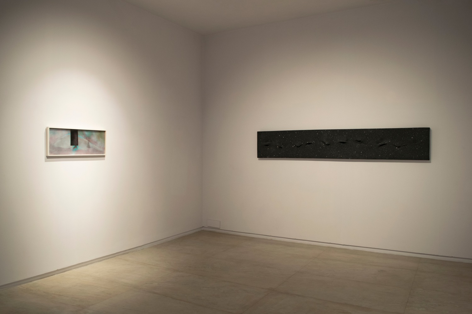 the space, in between