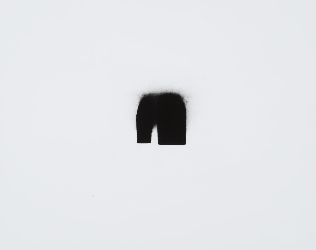 Untitled, ca. 1980s
Black and white photograph
9.4″ x 11.9″