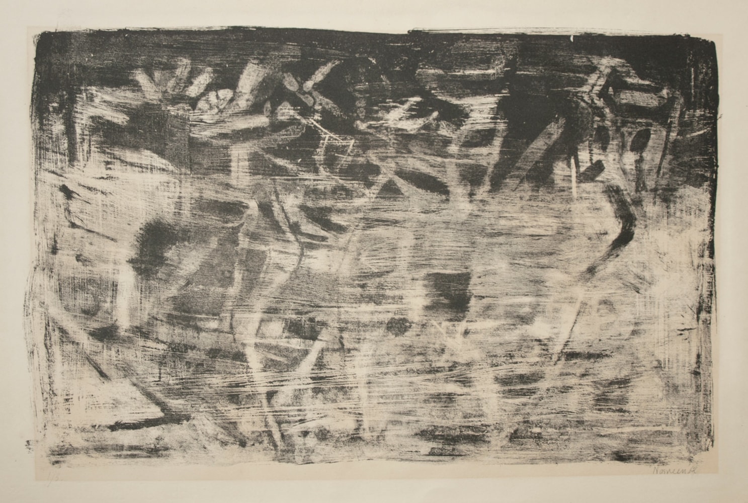 Untitled | 1961
Etching
13.8" x 19.7" | Framed: 18.25" x 24.25"
TG 1276