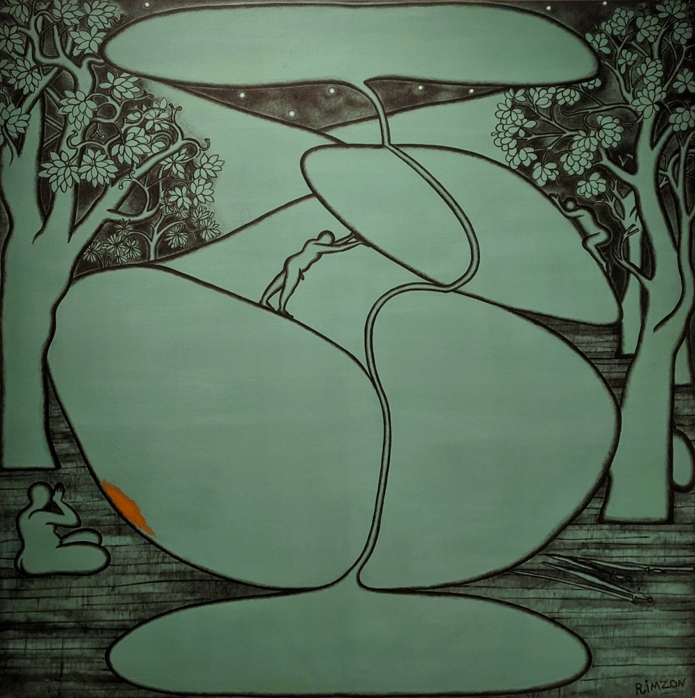 Untitled,&amp;nbsp;2015
Acrylic on canvas
48&amp;quot; x 48&amp;quot;
TG 3717