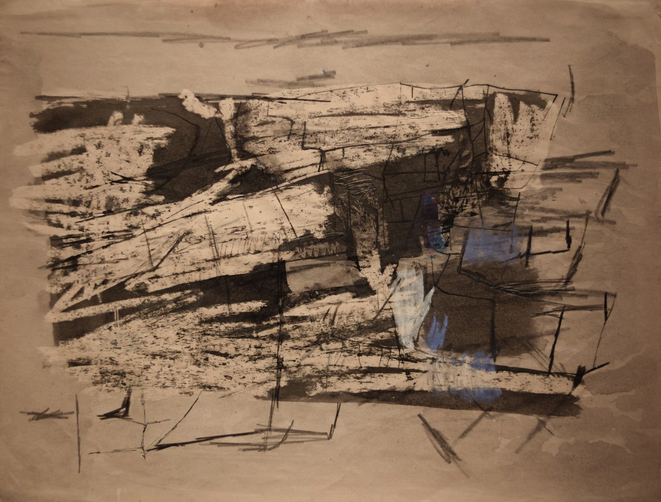Untitled, ca. 1965
Ink, graphite and pastel on paper
9.5" x 12" | 13.5” x 16.25” x 1.5” (Framed)
TG 2796
