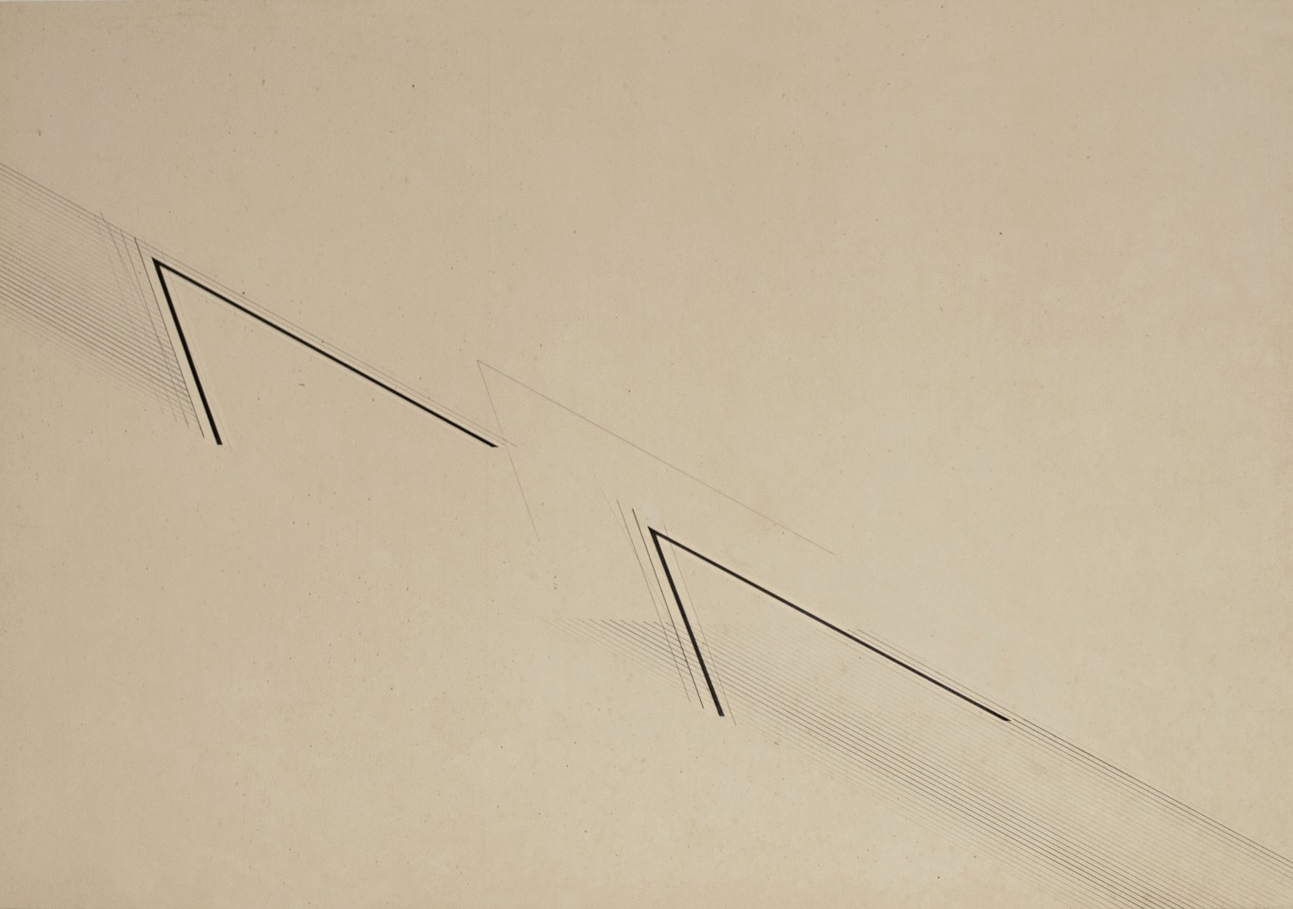 Untitled | ca. 1980
Ink and graphite on paper
19" x 27" 
TG 1659