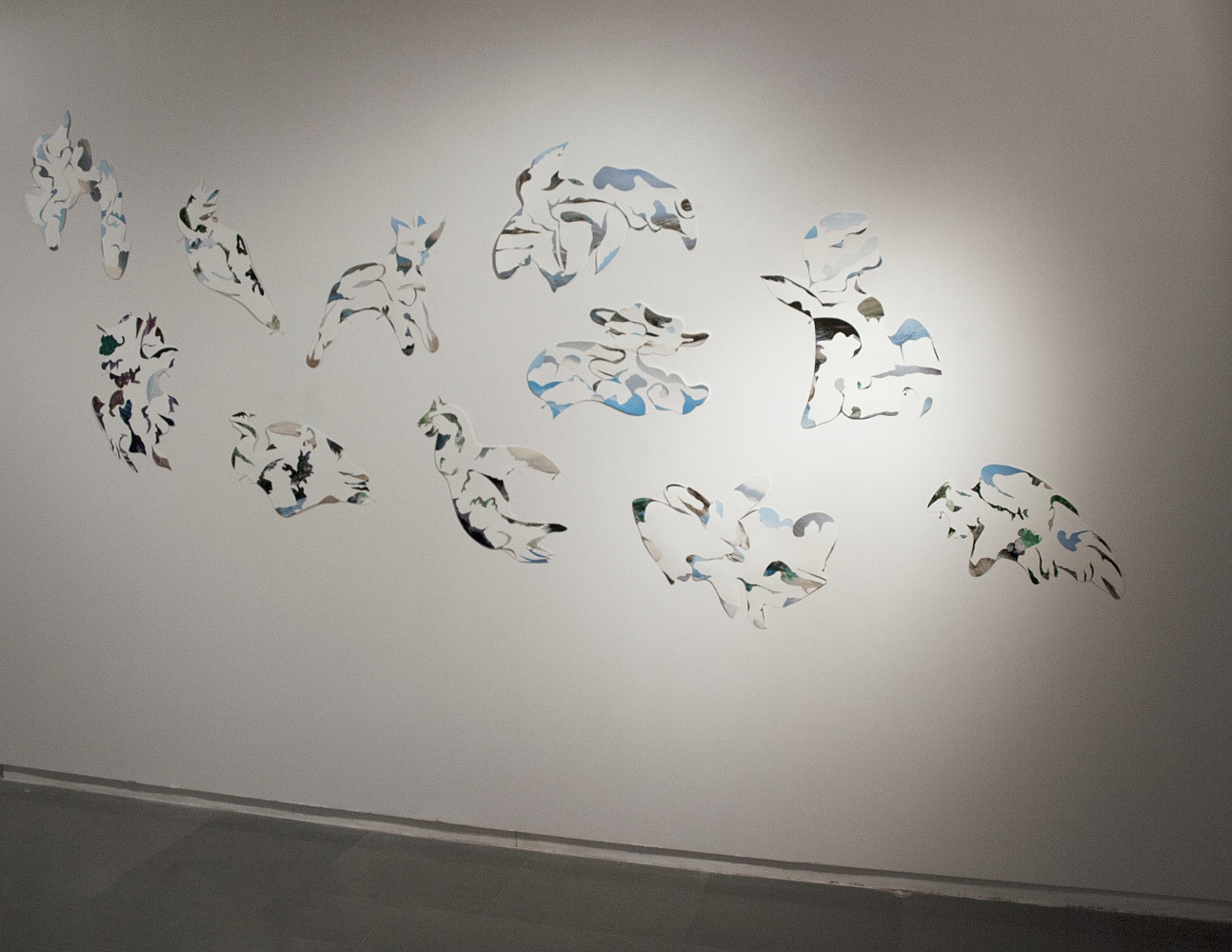 Disco-very, 2015
Collage on paper
Dimensions Variable (In 11 parts) 