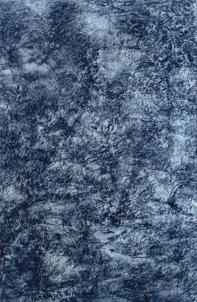 Untitled, 2013
Charcoal crayon on paper, 22" x 14"