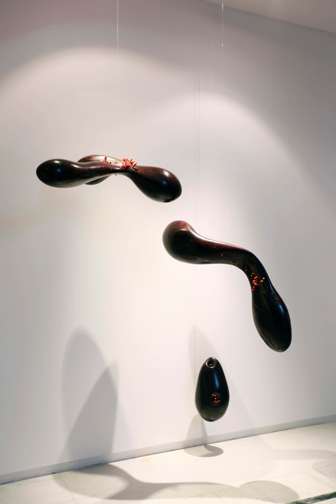 Remanence from last night&amp;#39;s dream, 2011-16

Rosewood, lacquered wood and pigments

72&amp;rdquo; x 50&amp;quot; x 35&amp;rdquo;