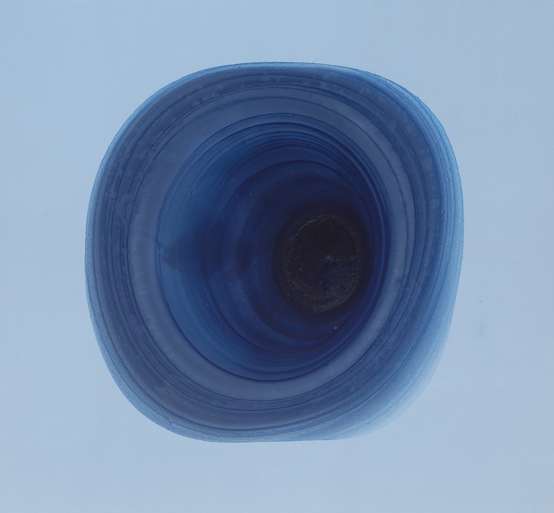 Lines of the Waves,&amp;nbsp;2018

Natural indigo pigments and acrylic on canvas&amp;nbsp;

63&amp;quot; x 67&amp;quot;