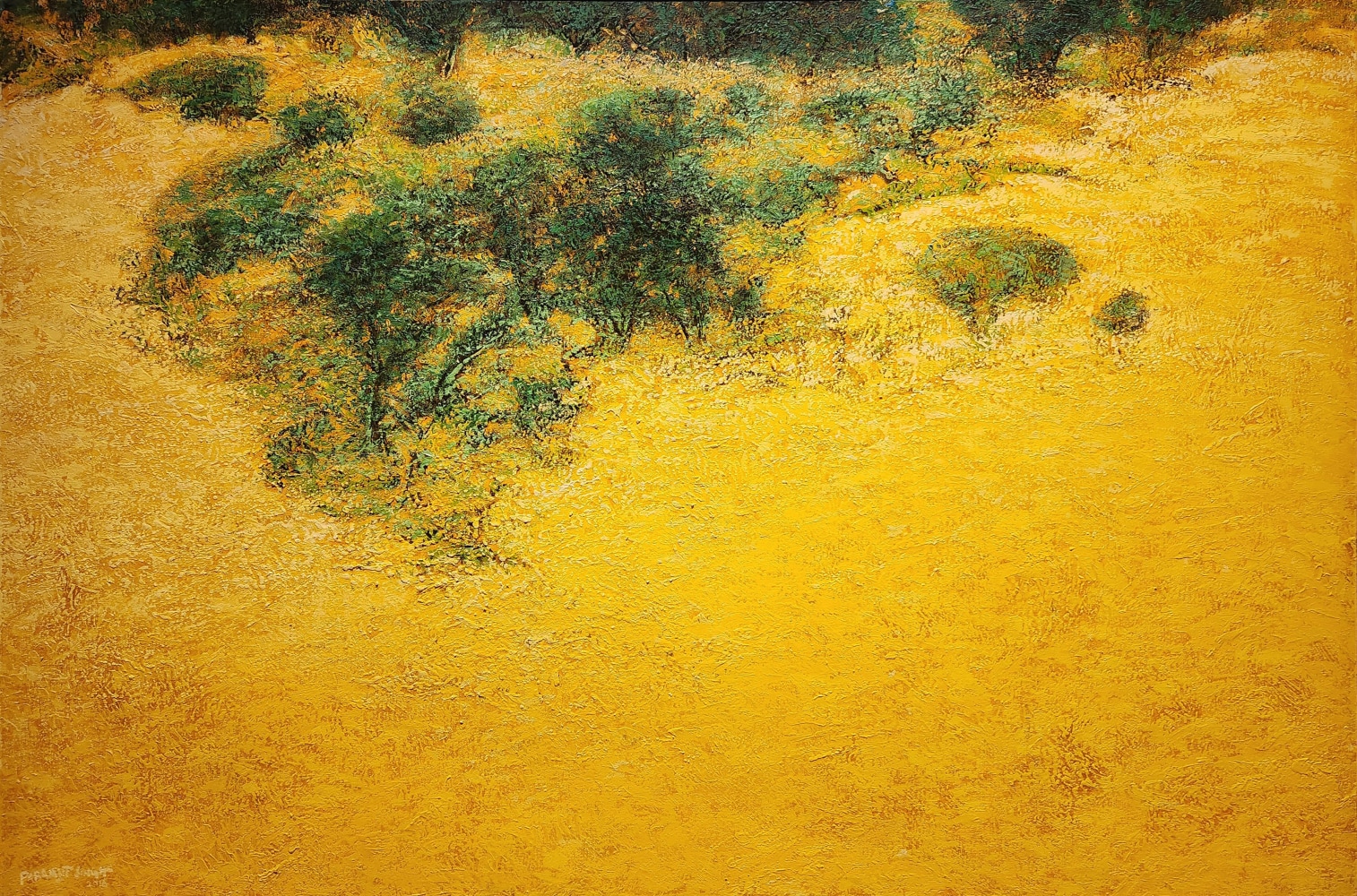 Untitled&amp;nbsp;| 2016 - 2017
Oil on canvas | 48&amp;quot; x 72&amp;quot;
TG 4833