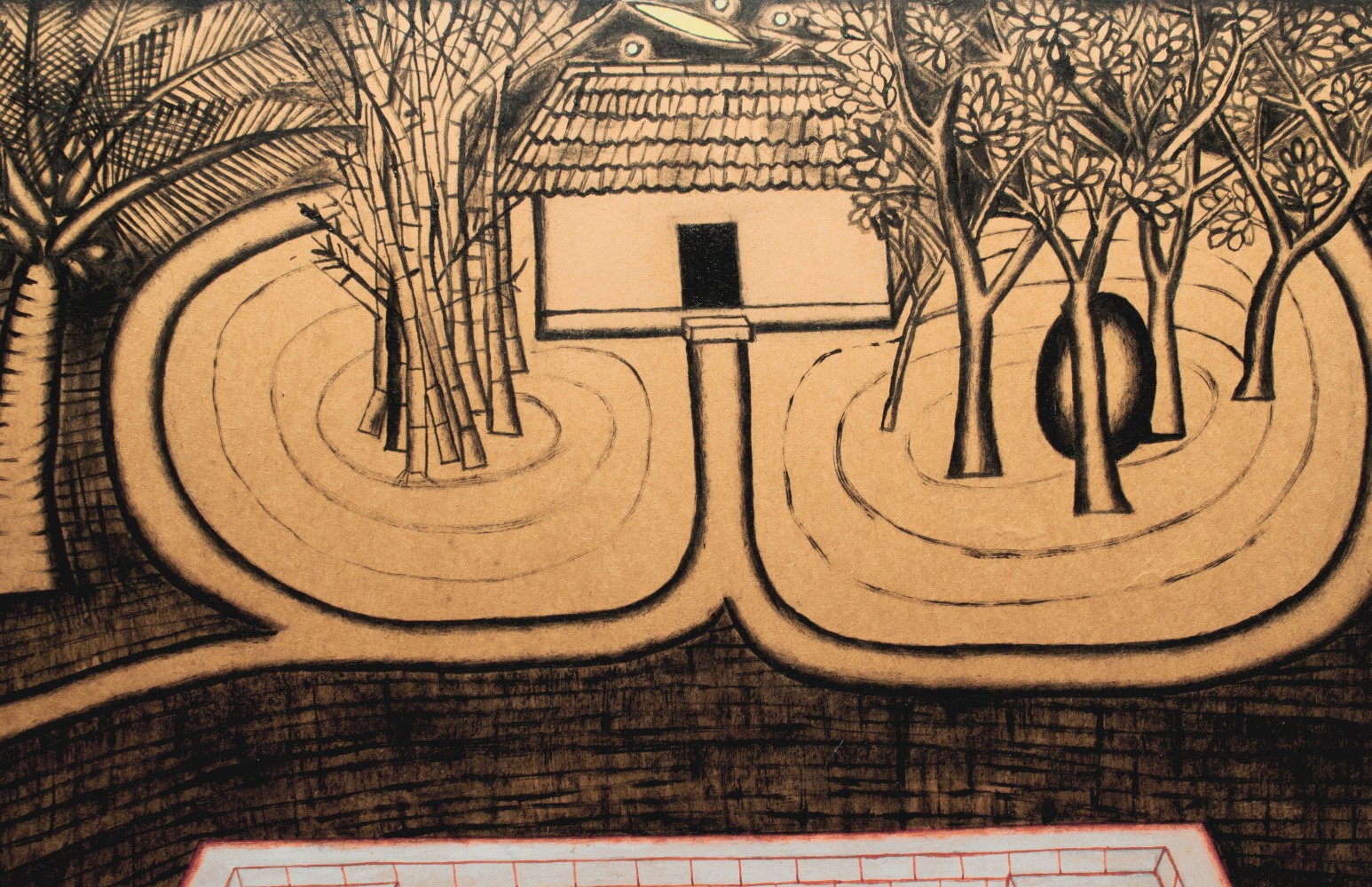 House near the squire well | 2022 (Detail)
 