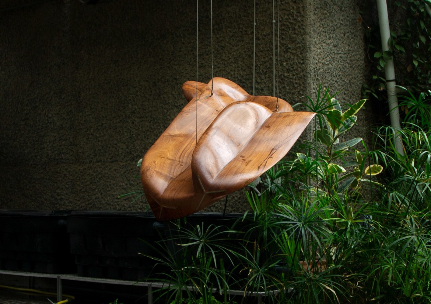 Above the crest | 2022
Teak wood and steel
69.25" x 13.25" x 29.75"
TG 4522
