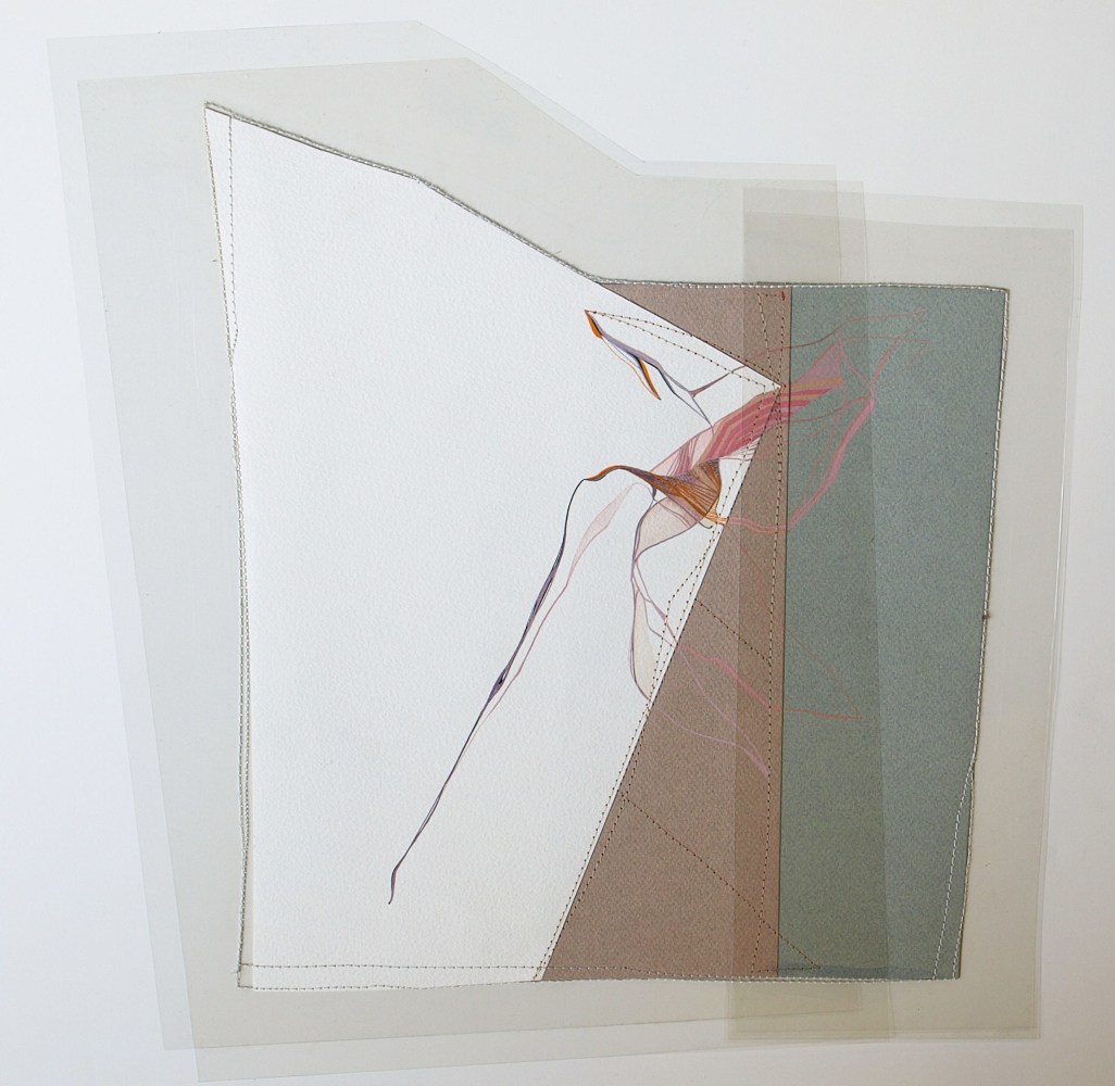 Sheila Makhijani
Like This You Mean, 2009
Gouache, cotton thread on paper, plastic sheets
17 1/2" x 15 1/2"
TG 2129