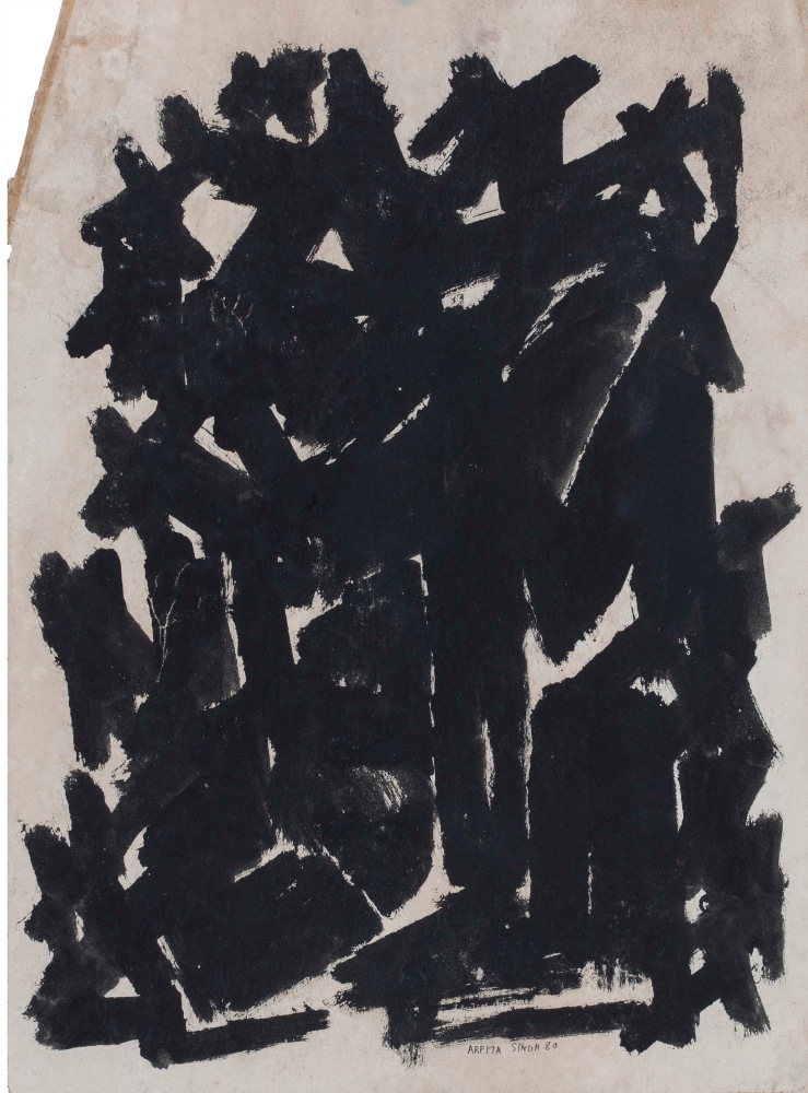 Untitled, 1980
Poster paint on paper
19 1/2" x 15 1/2"
TG 3853