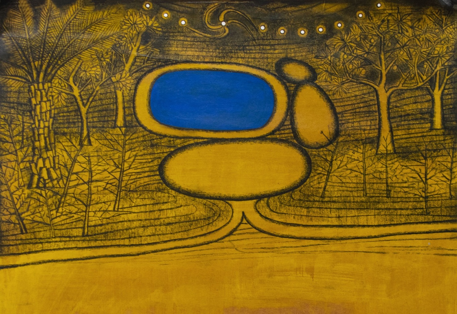 N.N. Rimzon
Two Pots Under the Stars, 2022 (Detail)