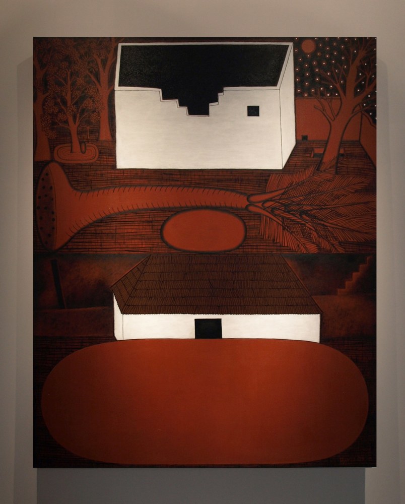 House without Roof, 2019
Acrylic on canvas
60" x 48"
 