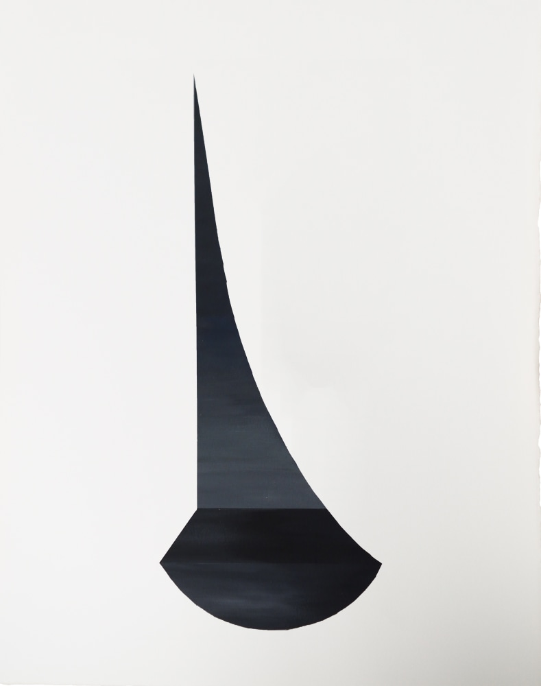 Lunar Sea III, 2019
Acrylic on paper
29 3/4” x 24 3/8”