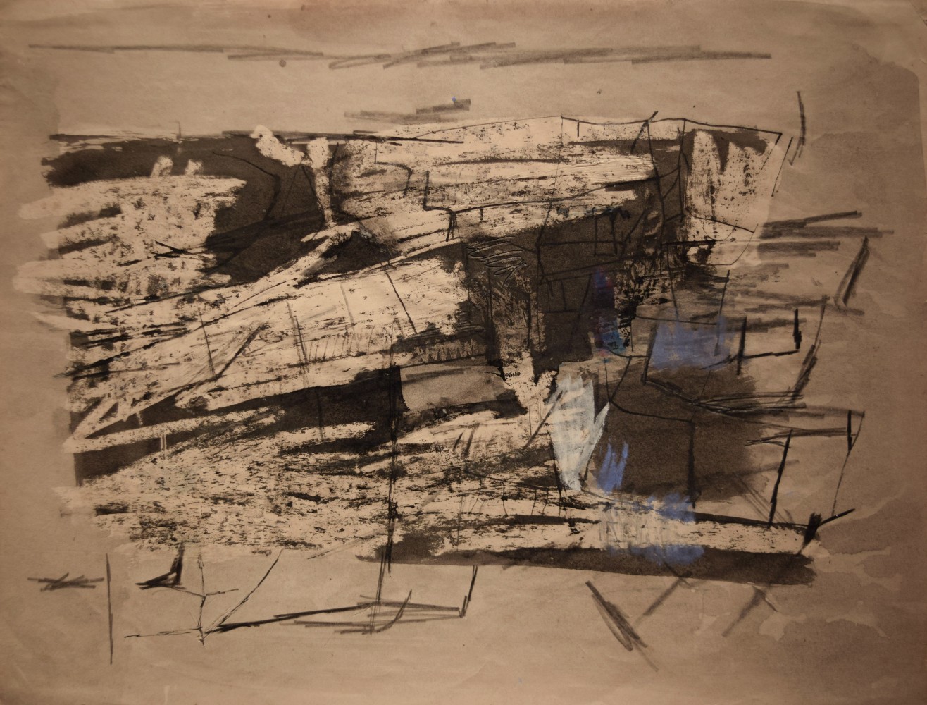 Untitled, ca. 1965
Ink, graphite, watercolor and pastel on paper
9 1/2” x 12”
TG 2796