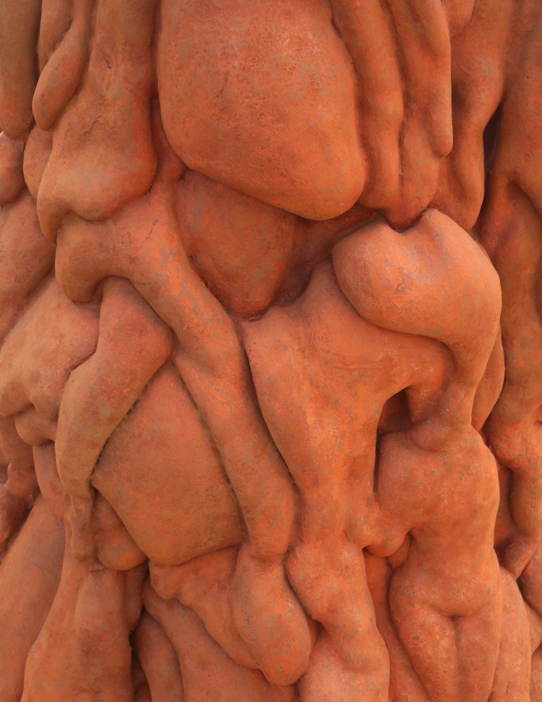 Study for a liquid mountain (detail)