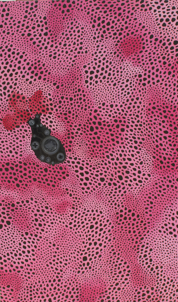 Heart (Machine), 2016
Oil on canvas
60&amp;Prime; x 36&amp;Prime;
TG 4112