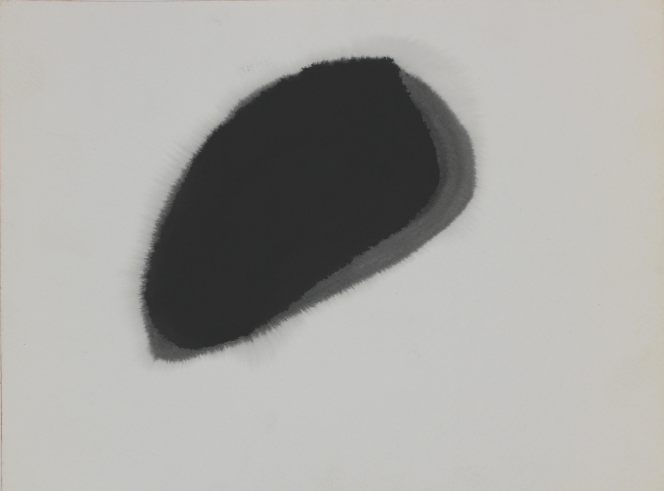 In front of Me, 1996
Sumi ink on paper
5" x 8"