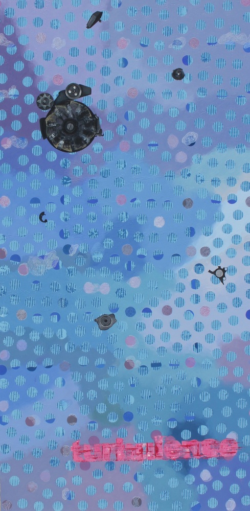 Turbulence,&amp;nbsp;2018
Oil on canvas
72&amp;Prime; x 36&amp;Prime;
TG 4114